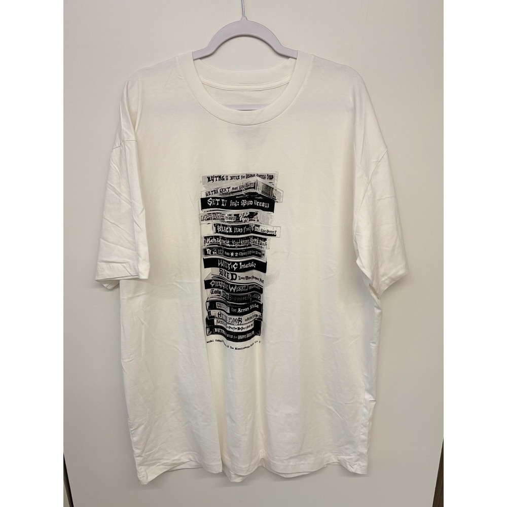 Streetwear Hip Hop T-Shirt Graphic Denzel Curry Men 3XL White Urban Underground